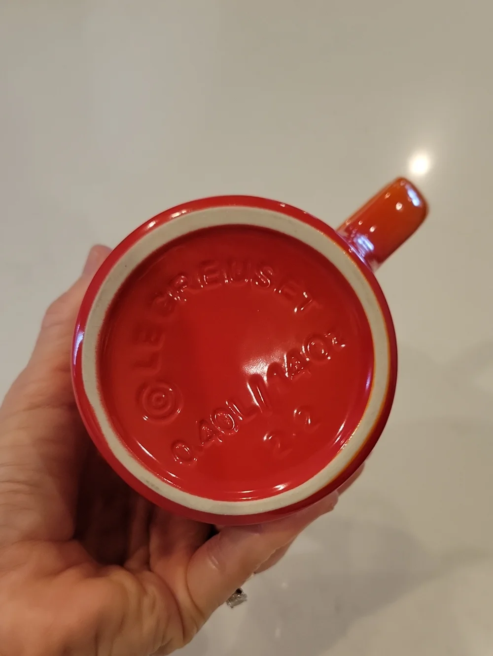 Retired NWOT Le Creuset Halloween Bat Mug